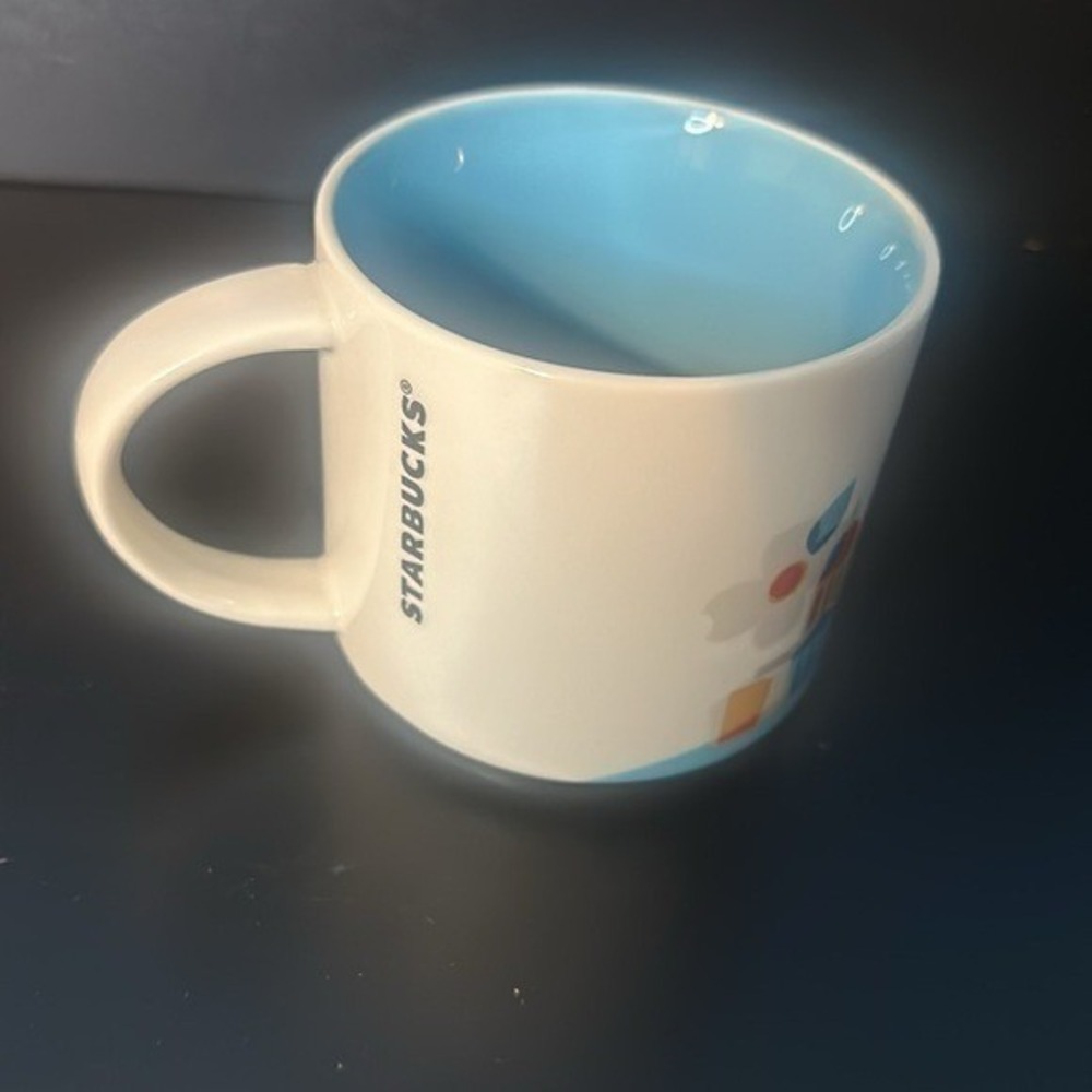 Starbucks Atlanta You Are Here Collection‎ Coffee Mug 14oz Blue Interior 2015 - Picture 2 of 4